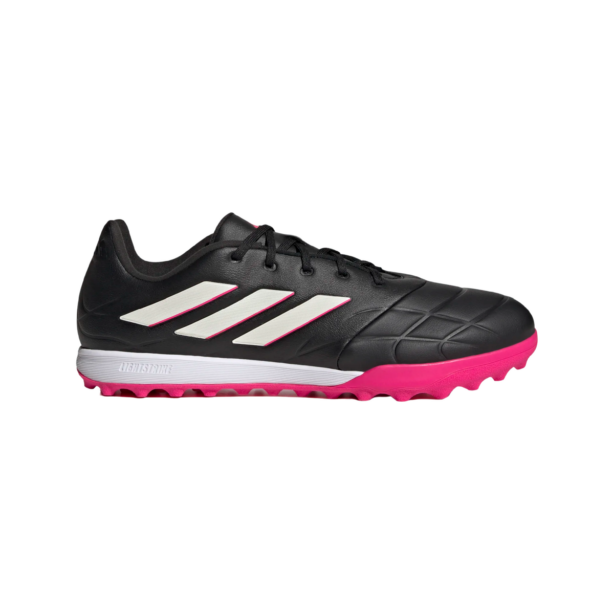 ADIDAS COPA PURE.3 TF-Core Black / Zero Metalic / Team Shock Pink 2 product image 1, provided for visual reference and