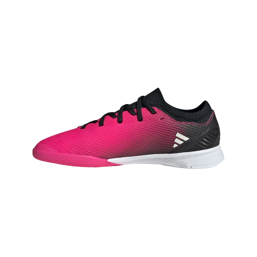 ADIDAS JR X SPEEDPORTAL.3 IC SHOES-Team Shock Pink 2 / Zero Metalic / Core Black product image 2, provided for visual