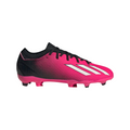 ADIDAS JR X SPEEDPORTAL .3 FG-Team Shock Pink 2 / Zero Metalic / Core Black product image 1, provided for visual reference