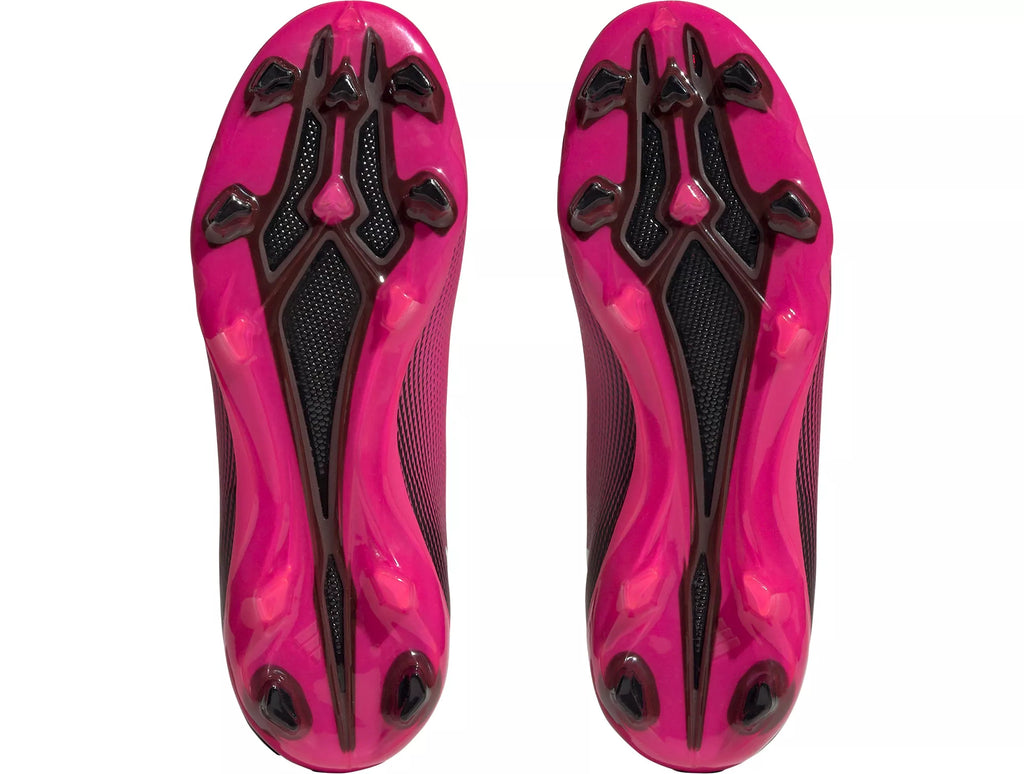 Adidas Kids' JR Speedportal+ FG-Pink/White/Black product image 3, provided for visual reference and product detail review