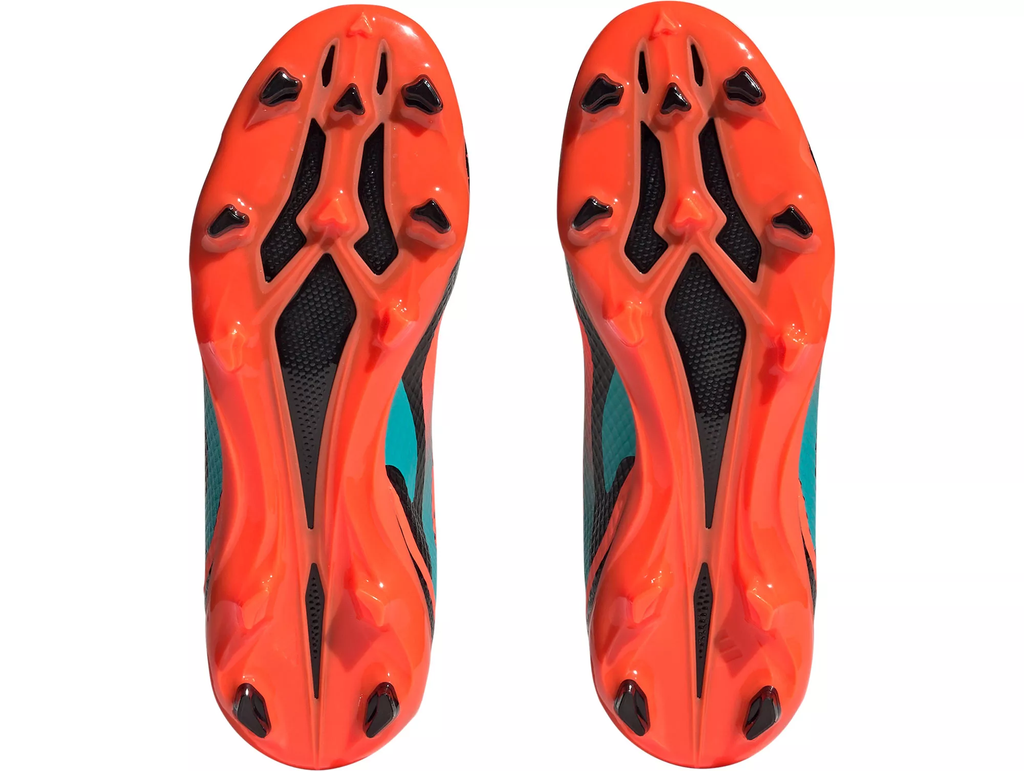 Adidas JR X Speedportal Messi.3 FG-Orange/Mint/Black product image 3, provided for visual reference and product detail review