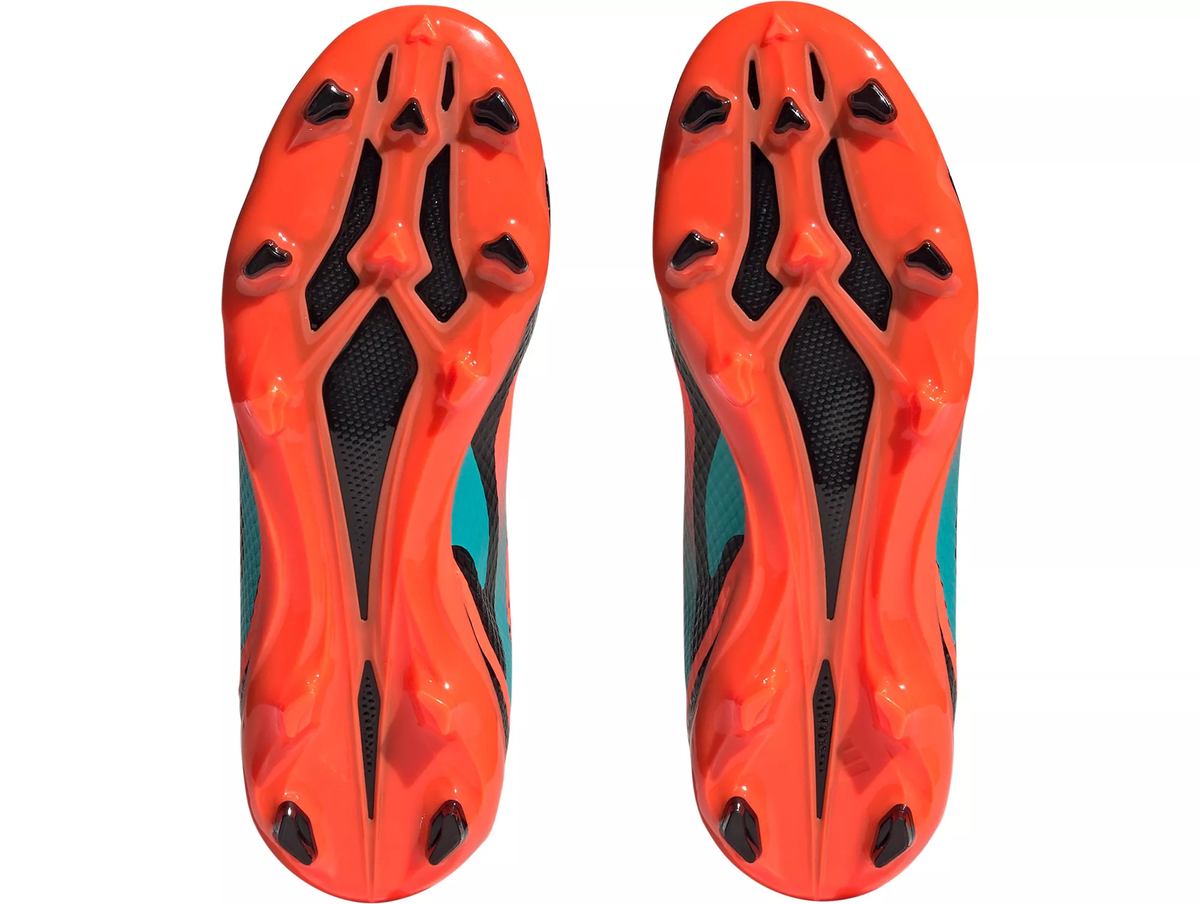 Adidas JR X Speedportal Messi.3 FG-Orange/Mint/Black product image 3, provided for visual reference and product detail review