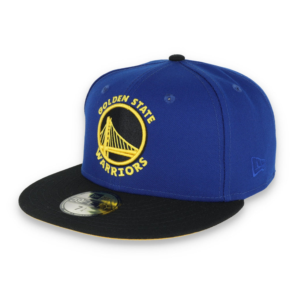 New Era Golden State Warriors 59Fifty Hat-Royal/Black product image 3, provided for visual reference and product detail