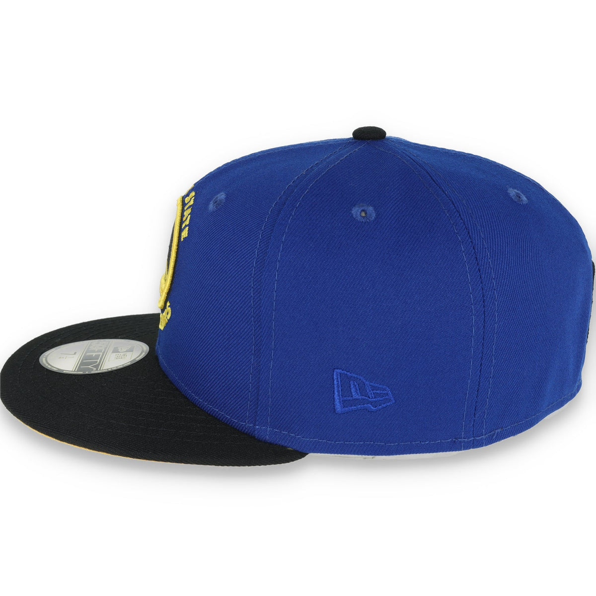 New Era Golden State Warriors 59Fifty Hat-Royal/Black product image 4, provided for visual reference and product detail