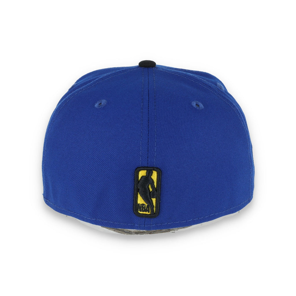 New Era Golden State Warriors 59Fifty Hat-Royal/Black product image 5, provided for visual reference and product detail