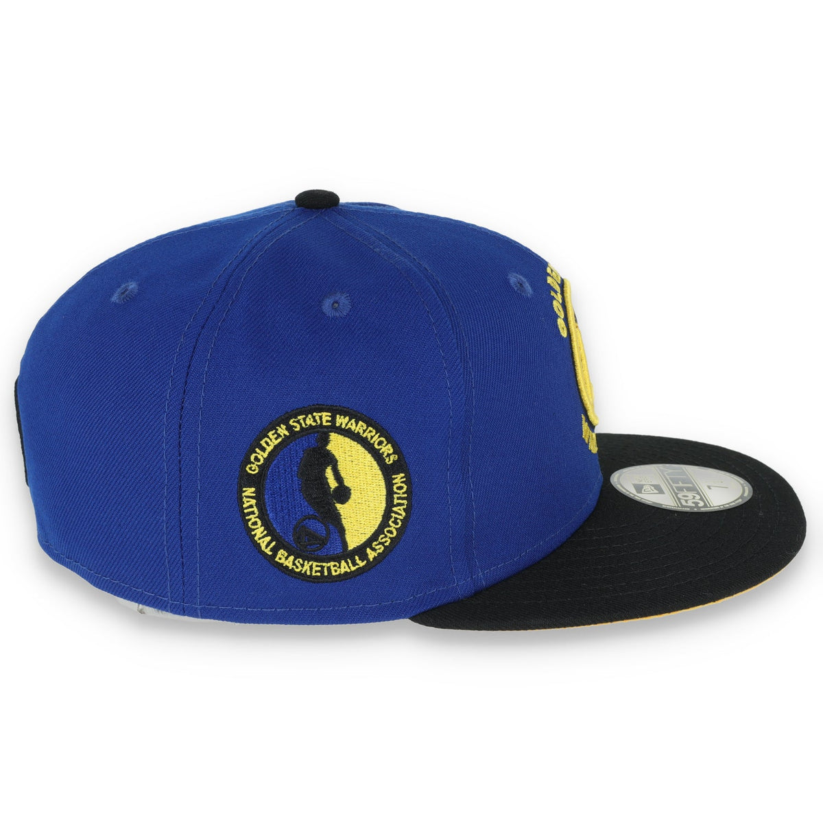 New Era Golden State Warriors 59Fifty Hat-Royal/Black product image 6, provided for visual reference and product detail
