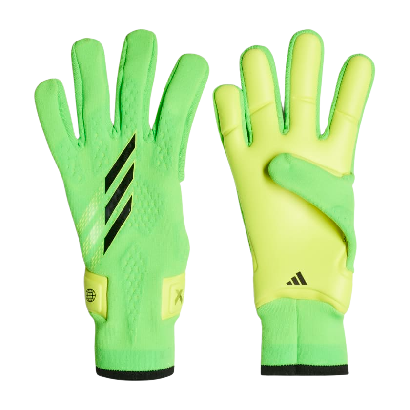 ADIDAS X SPEEDPORTAL PRO GK GLOVES -Solar Green / Black / Solar Yellow product image 2, provided for visual reference and