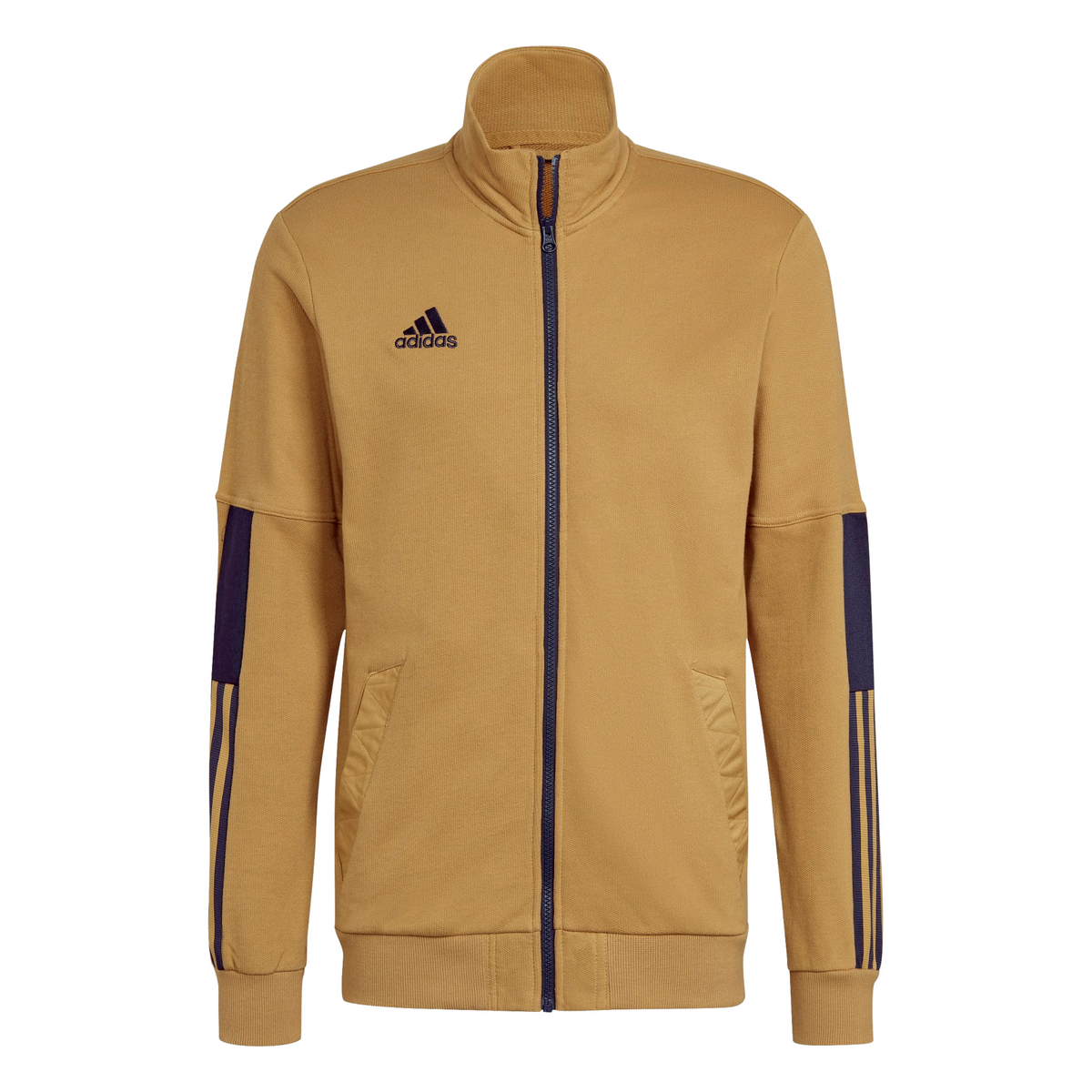 Adidas Tiro Aw Track Jacket- Golden Beige product image 1, provided for visual reference and product detail review