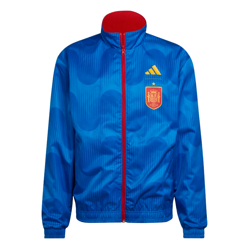 Adidas Spain Reversible Anthem Jacket product image 1, provided for visual reference and product detail review