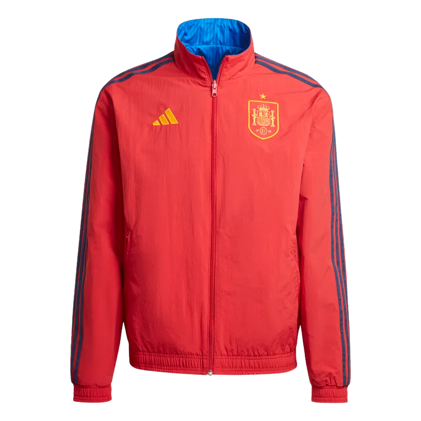 Adidas Spain Reversible Anthem Jacket product image 2, provided for visual reference and product detail review