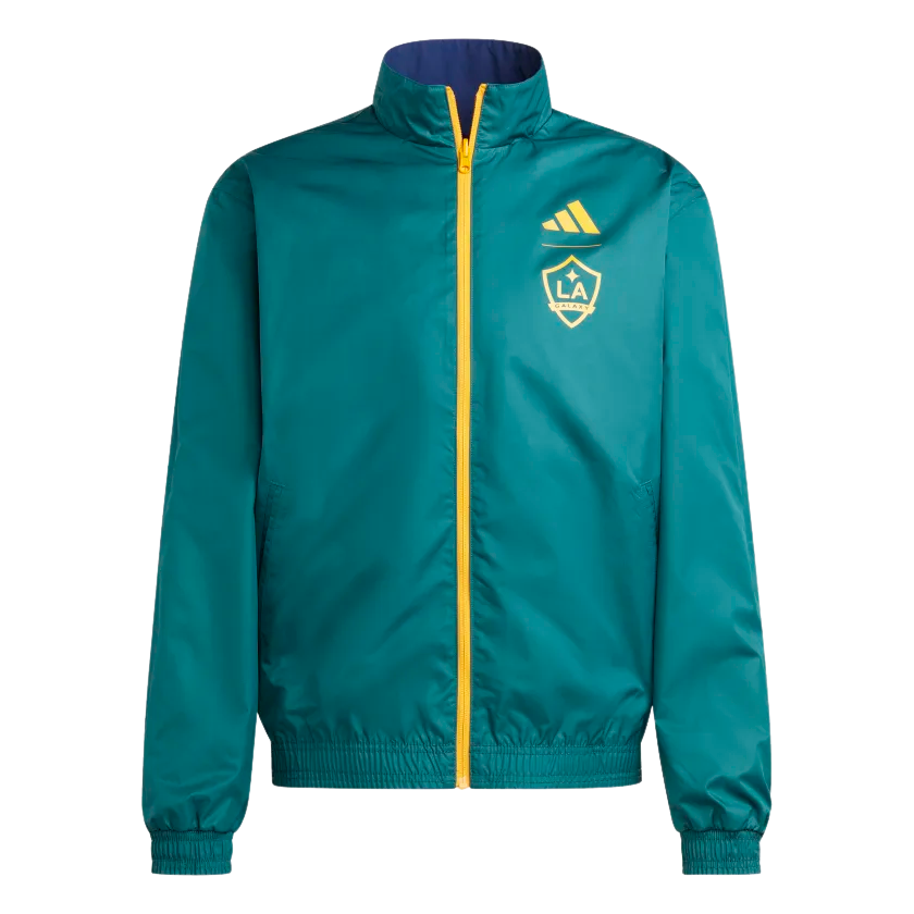 Adidas La Galaxy Reversible Anthem Jacket product image 2, provided for visual reference and product detail review