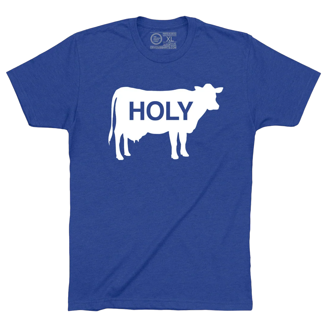 Holy Cow T-Shirt by Obvious Shirts product image 1, provided for visual reference and product detail review