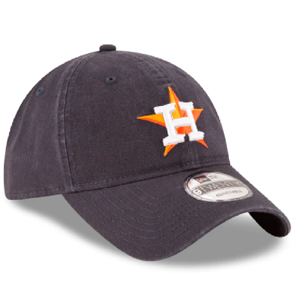 Houston Astros New Era Core Classic 9TWENTY Adjustable Hat-Navy product image 3, provided for visual reference and product
