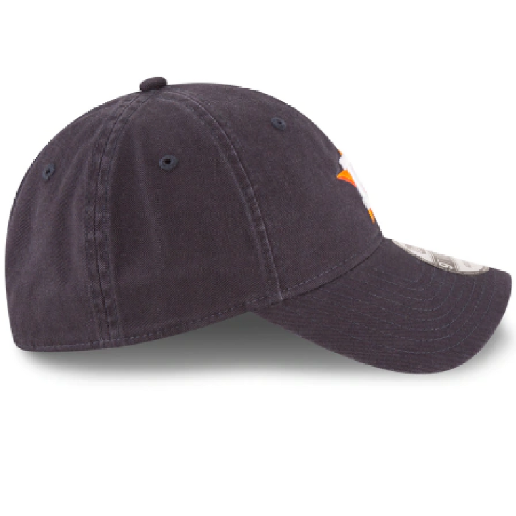 Houston Astros New Era Core Classic 9TWENTY Adjustable Hat-Navy product image 6, provided for visual reference and product