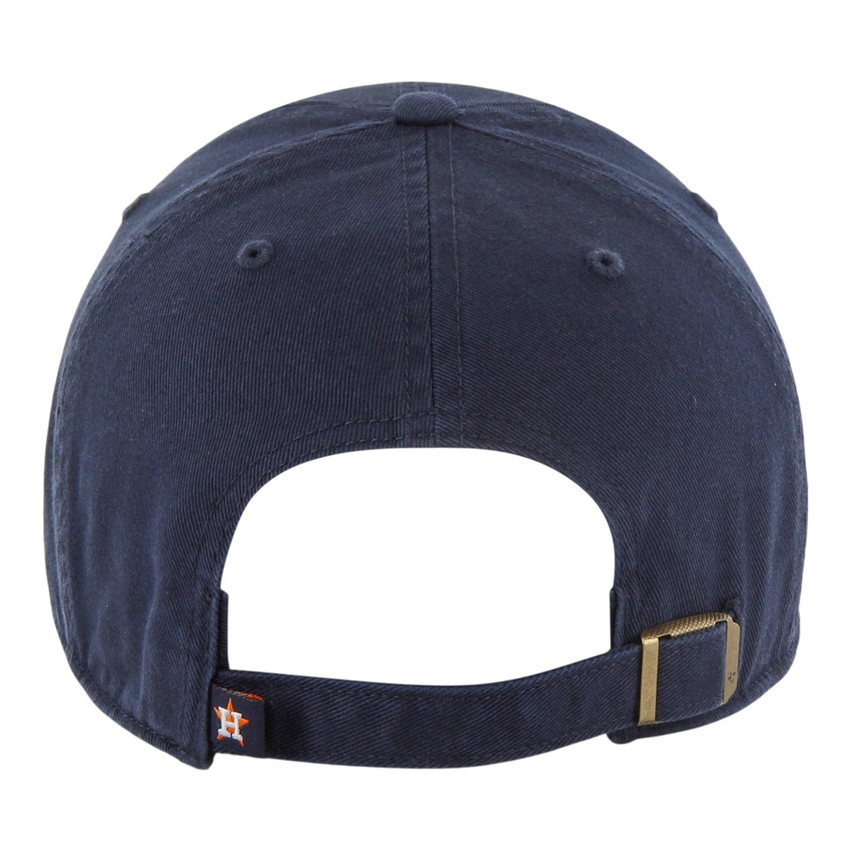 Houston Astros '47 Clean Up Navy Adjustable Hat product image 2, provided for visual reference and product detail review