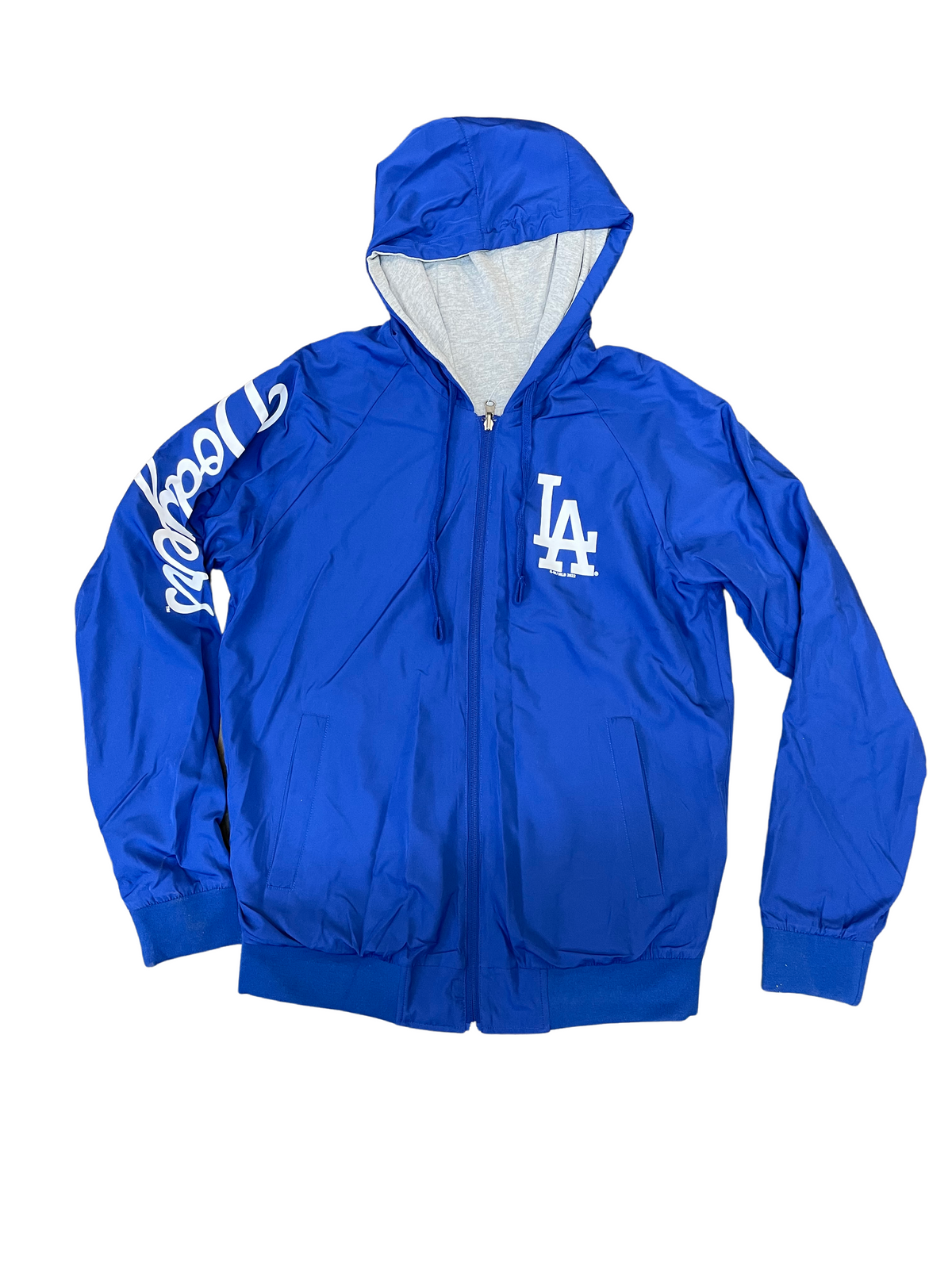 GIII Los Angeles Dodgers Wild Pitch Full Zip Reversible Jacket product image 1, provided for visual reference and product