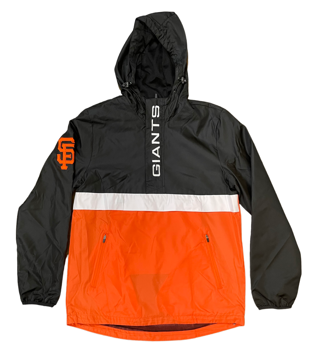 Giii San Francisco Giants Batters Box Windbreaker product image 1, provided for visual reference and product detail review