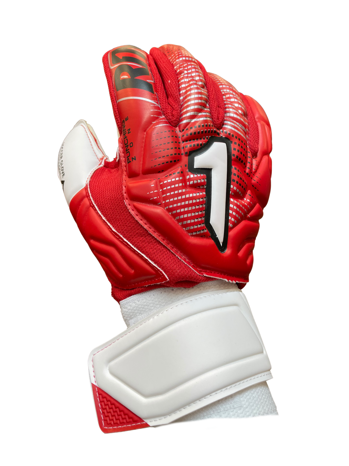 Rinat Egotiko Stellar Spines-Red/White product image 1, provided for visual reference and product detail review