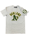 Pro Standard Oakland Athletics Stacked Logo Pro Team Shirt product image 1, provided for visual reference and product detail