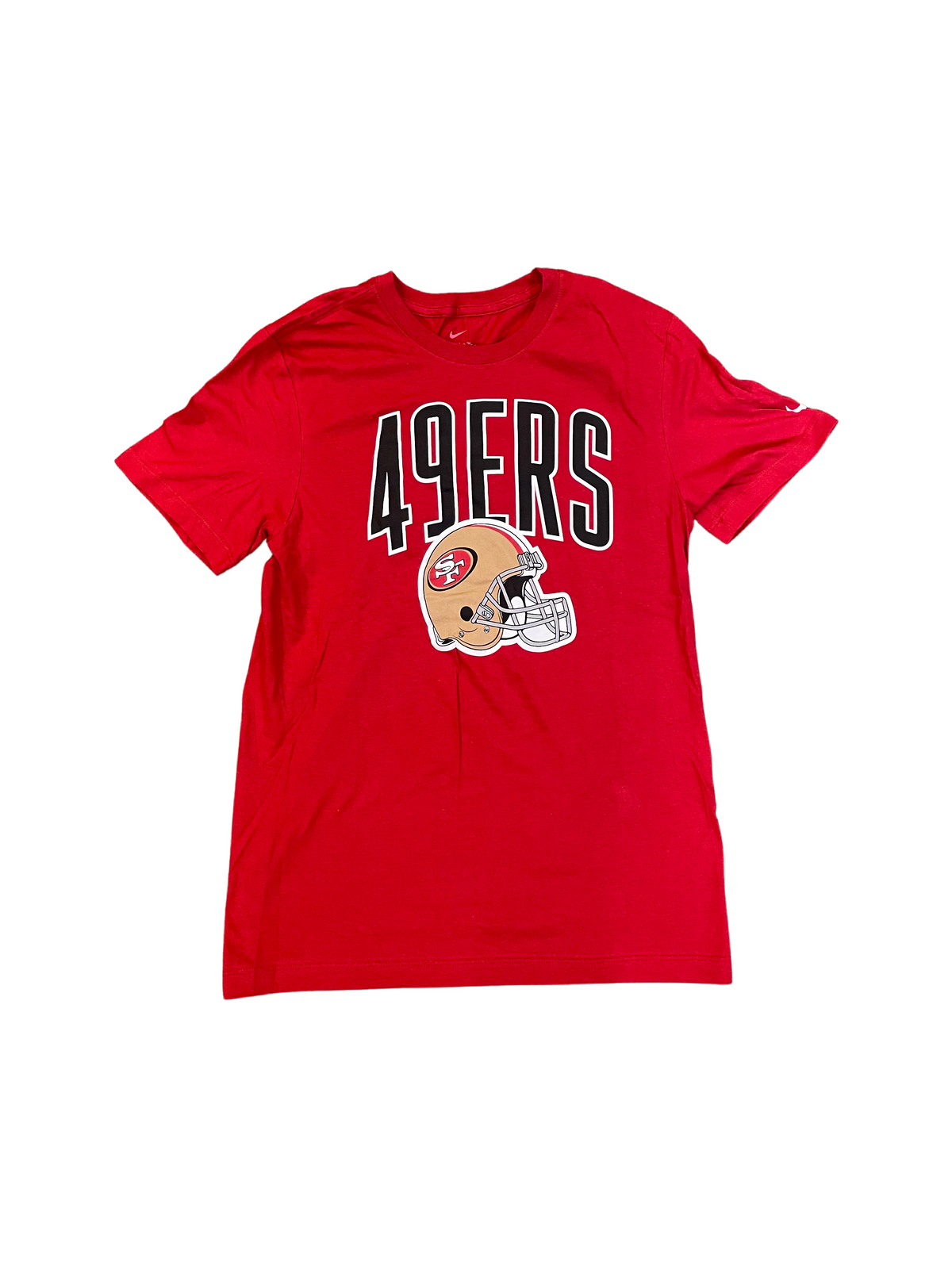 Nike San Francisco 49ers Team Athletic T-Shirt product image 1, provided for visual reference and product detail review