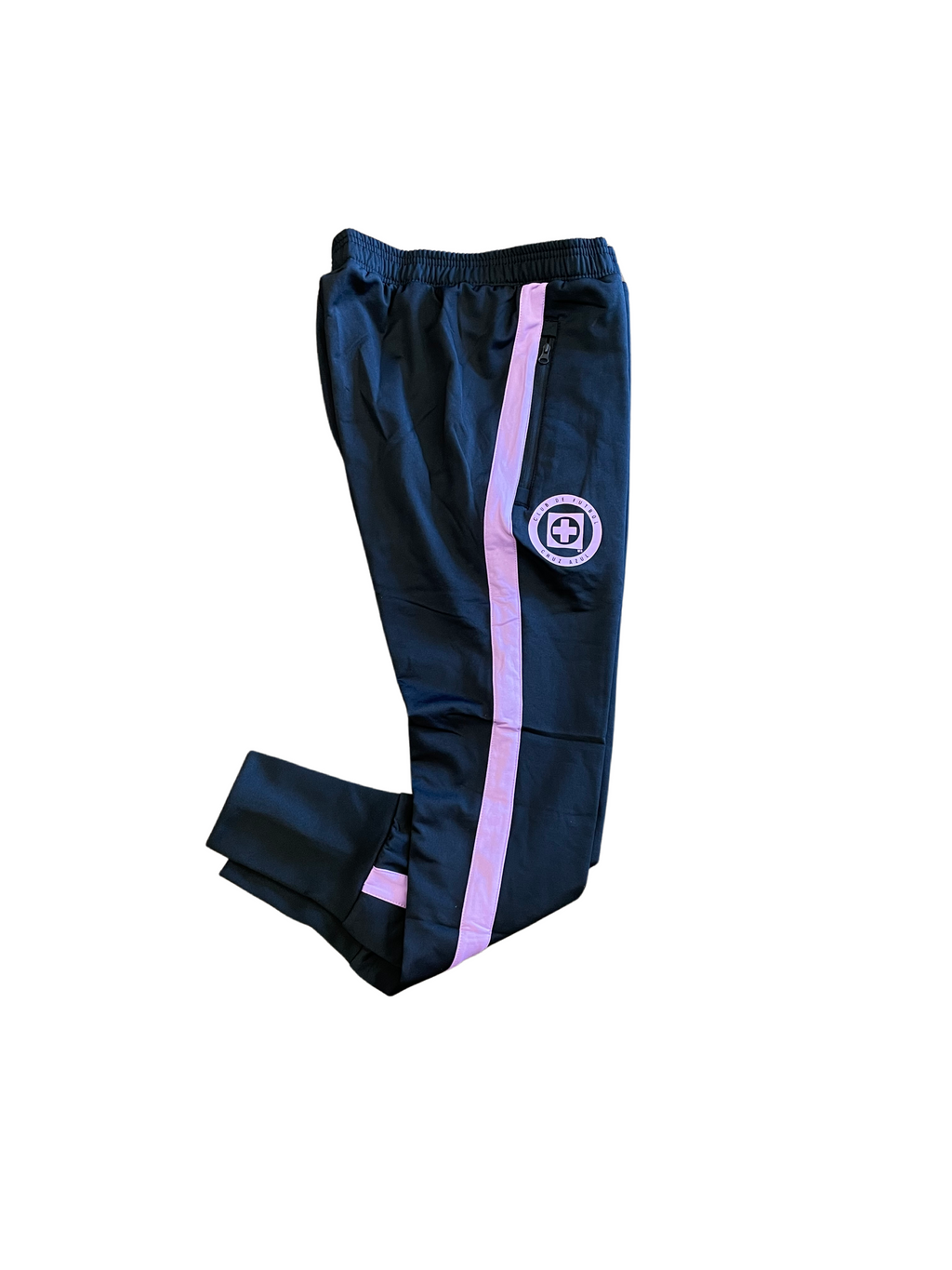 Joma Men Cruz Azul Training Pants- BLACK product image 2, provided for visual reference and product detail review