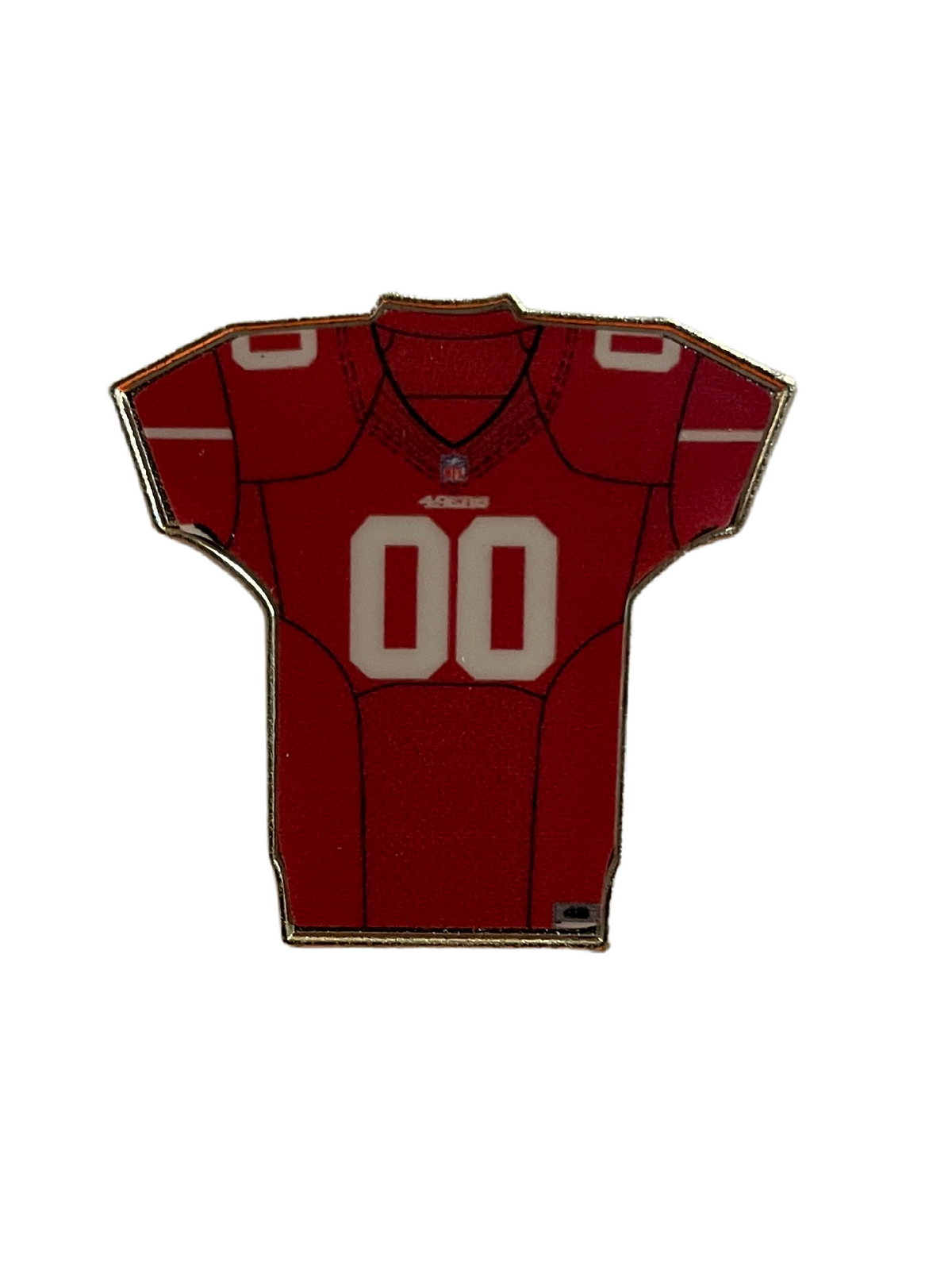 San Francisco 49Ers Jersey Pin-Home product image 1, provided for visual reference and product detail review