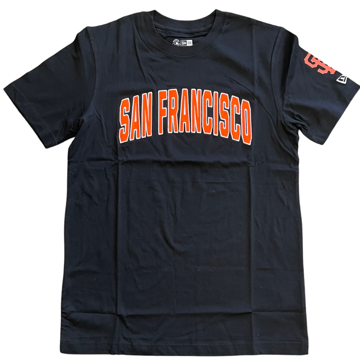 New Era San Francisco Giants T-Shirt- Black product image 1, provided for visual reference and product detail review