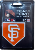 San Francisco Giants Team Spirit Magnet product image 1, provided for visual reference and product detail review