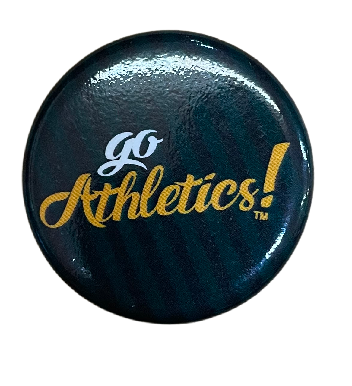 Oakland Athletics Buttons 1.25" product image 1, provided for visual reference and product detail review
