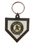 Oakland A's Homeplate Keychain product image 1, provided for visual reference and product detail review