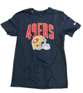 Nike Men San Francisco 49ers Fan Gear T-Shirt - Black product image 1, provided for visual reference and product detail