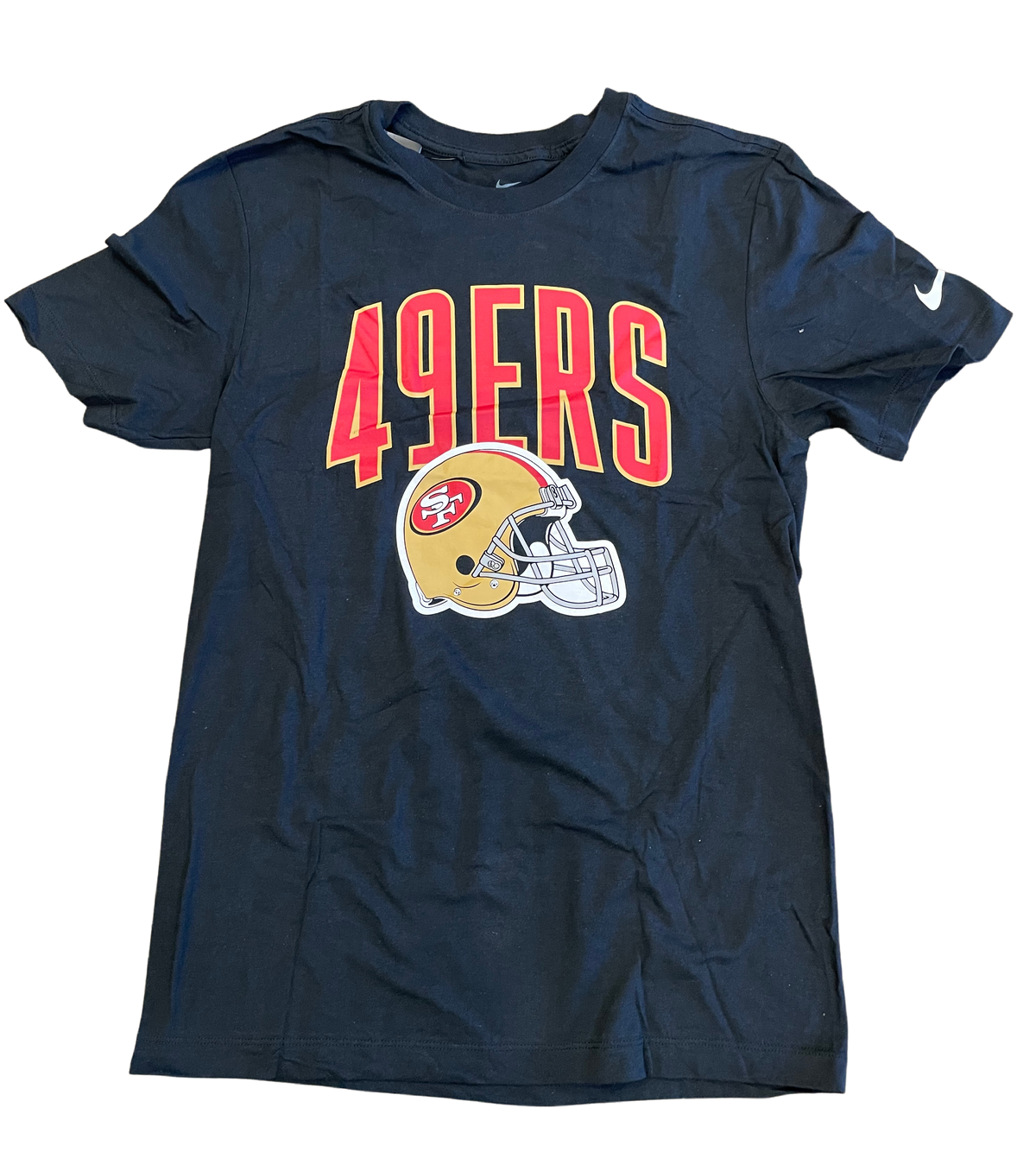 Nike Men San Francisco 49ers Fan Gear T-Shirt - Black product image 1, provided for visual reference and product detail