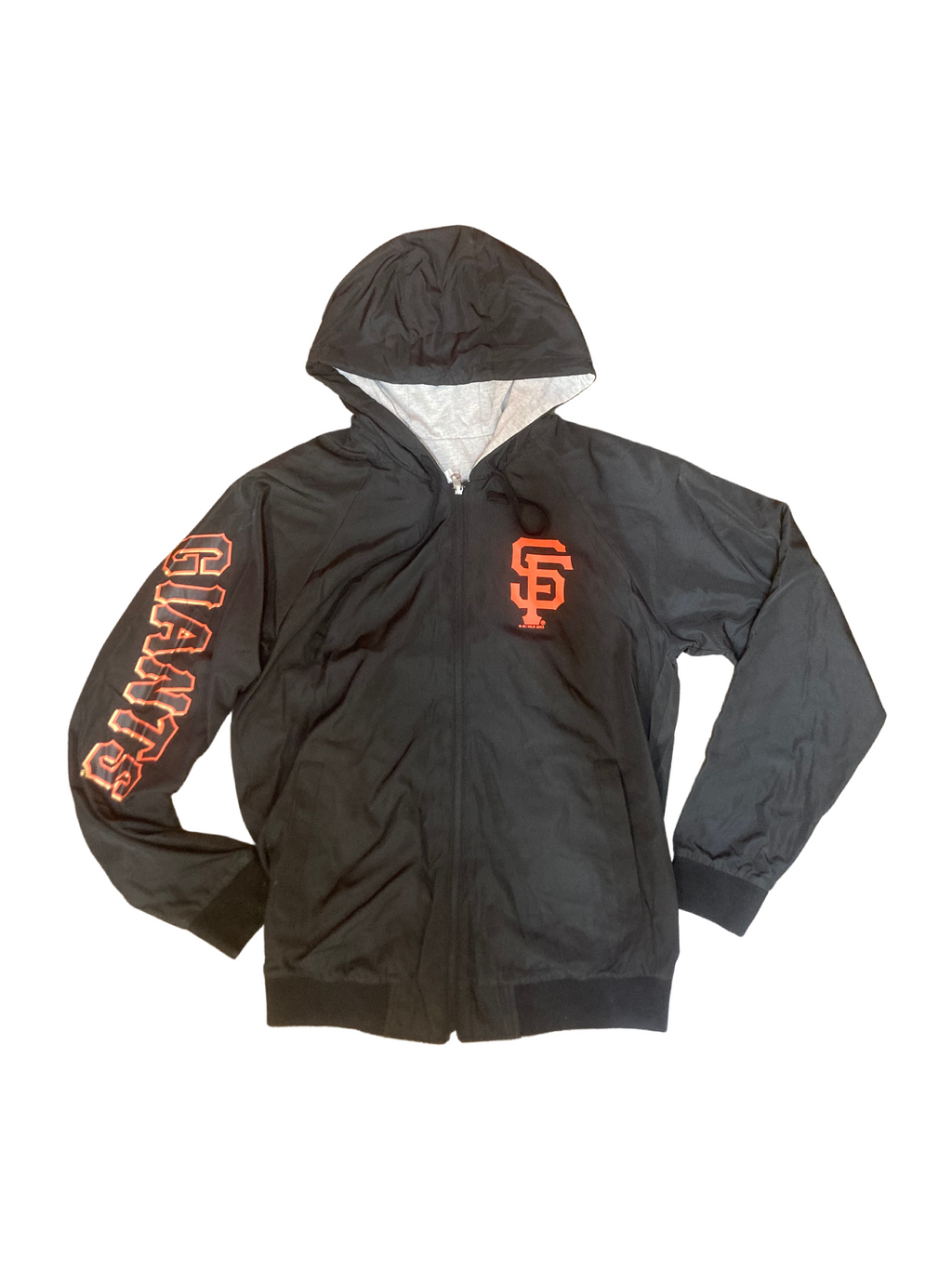 GIII San Francisco Giants Wild Pitch Full Zip Reversible Jacket product image 1, provided for visual reference and product