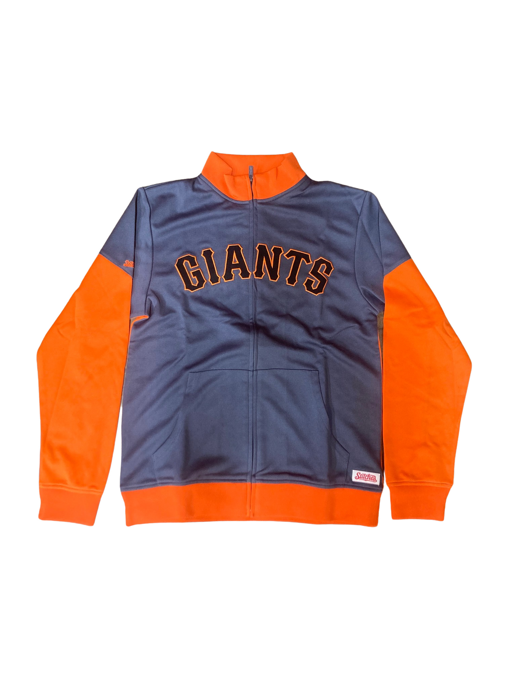 San Francisco Giants Stitches Full Zip Track Jacket product image 1, provided for visual reference and product detail review