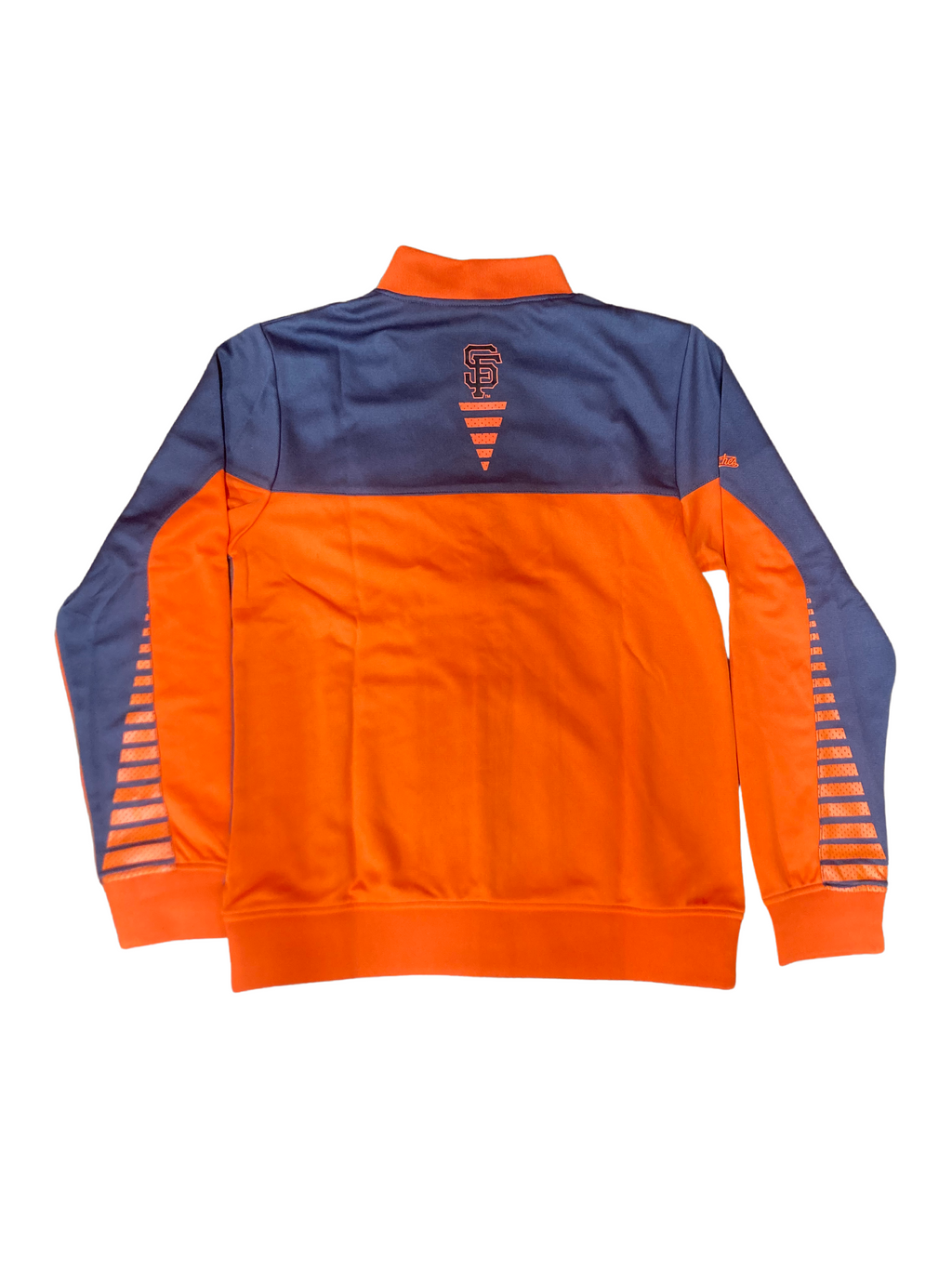 San Francisco Giants Stitches Full Zip Track Jacket product image 2, provided for visual reference and product detail review