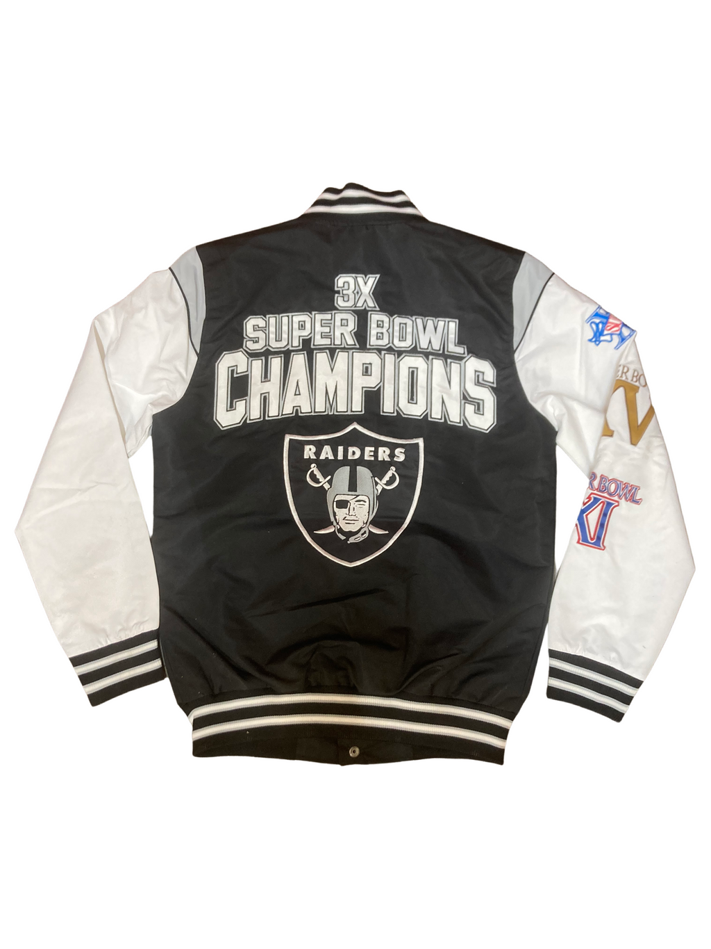 GIII Sports - Oakland Raiders Complete Game Commemorative Jacket product image 2, provided for visual reference and product