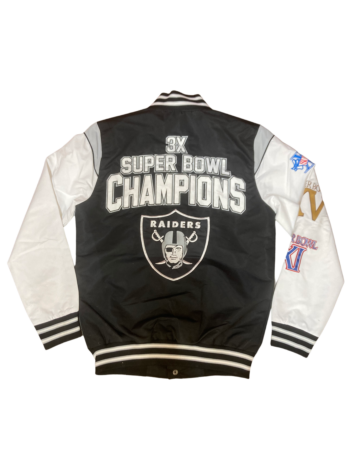 GIII Sports - Oakland Raiders Complete Game Commemorative Jacket product image 2, provided for visual reference and product