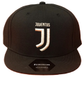 FI COLLECTIONS JUVENTUS GUNNER Snapback HAT-BLACK/GOLD product image 1, provided for visual reference and product detail