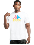 Kappa Men AUTHENTIC ESTESSI T-SHIRT - WHITE product image 1, provided for visual reference and product detail review