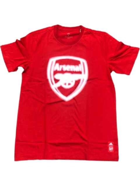Adidas Arsenal FC T-Shirt- Scarlet product image 1, provided for visual reference and product detail review