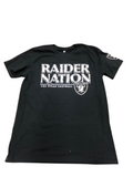 Fanatics Las Vegas Raiders "Raider Nation" T-Shirt product image 1, provided for visual reference and product detail review
