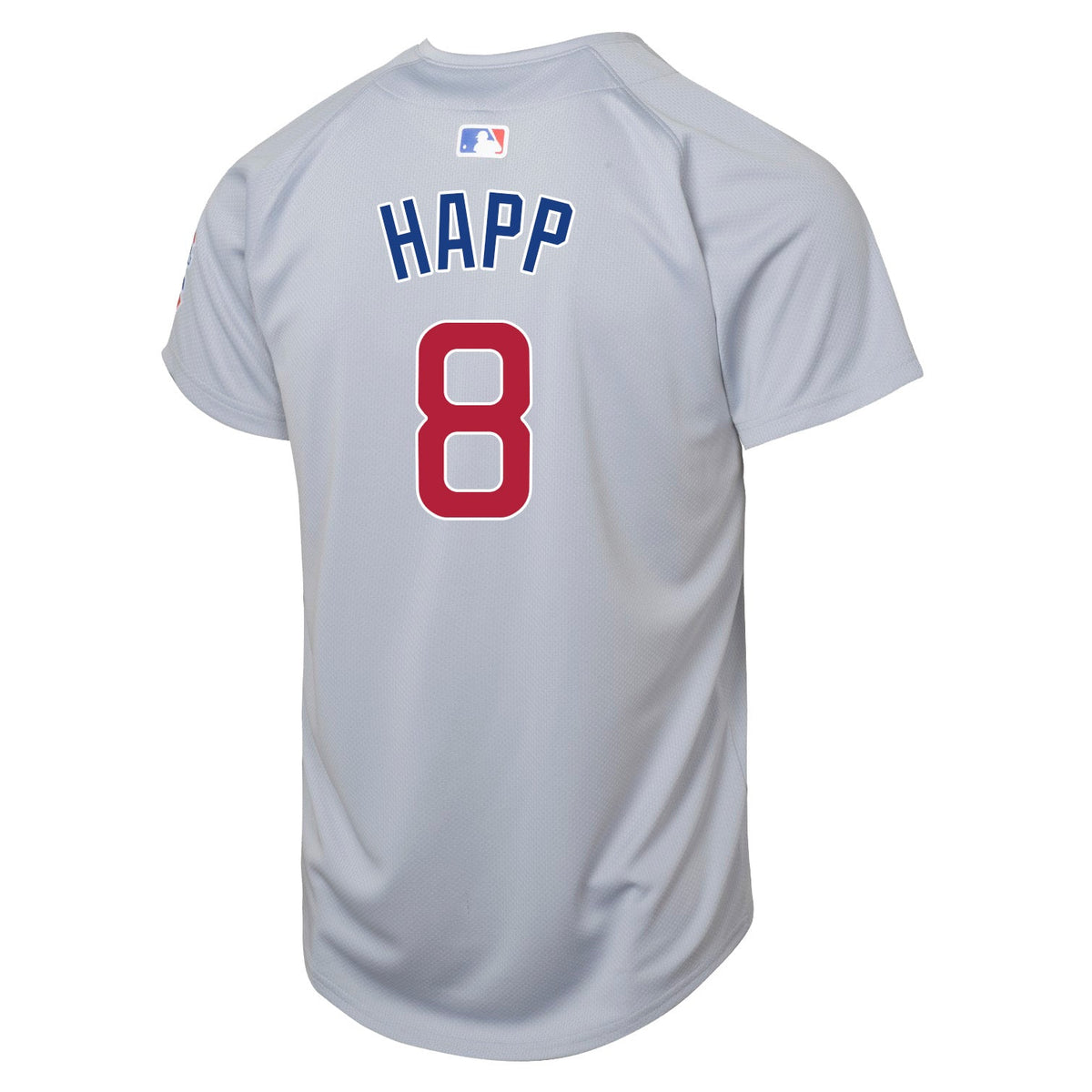Ian Happ Chicago Cubs Nike Youth Road Grey Limited Jersey product image 2, provided for visual reference and product detail