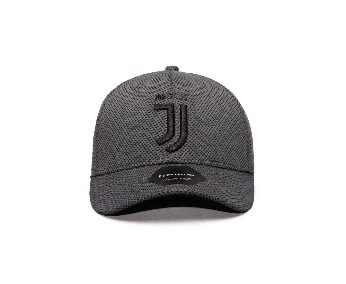 Fi Collections Juventus Trophy Adjustable Hat-Grey/Black product image 1, provided for visual reference and product detail