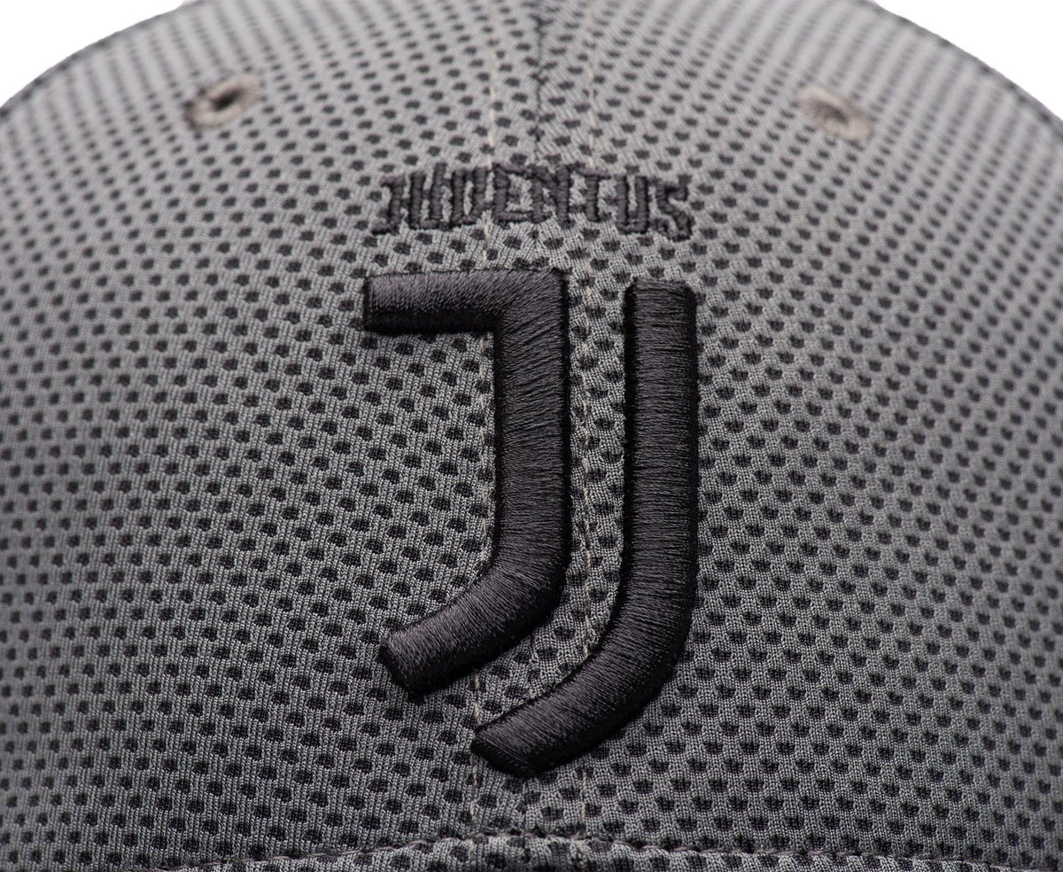 Fi Collections Juventus Trophy Adjustable Hat-Grey/Black product image 4, provided for visual reference and product detail