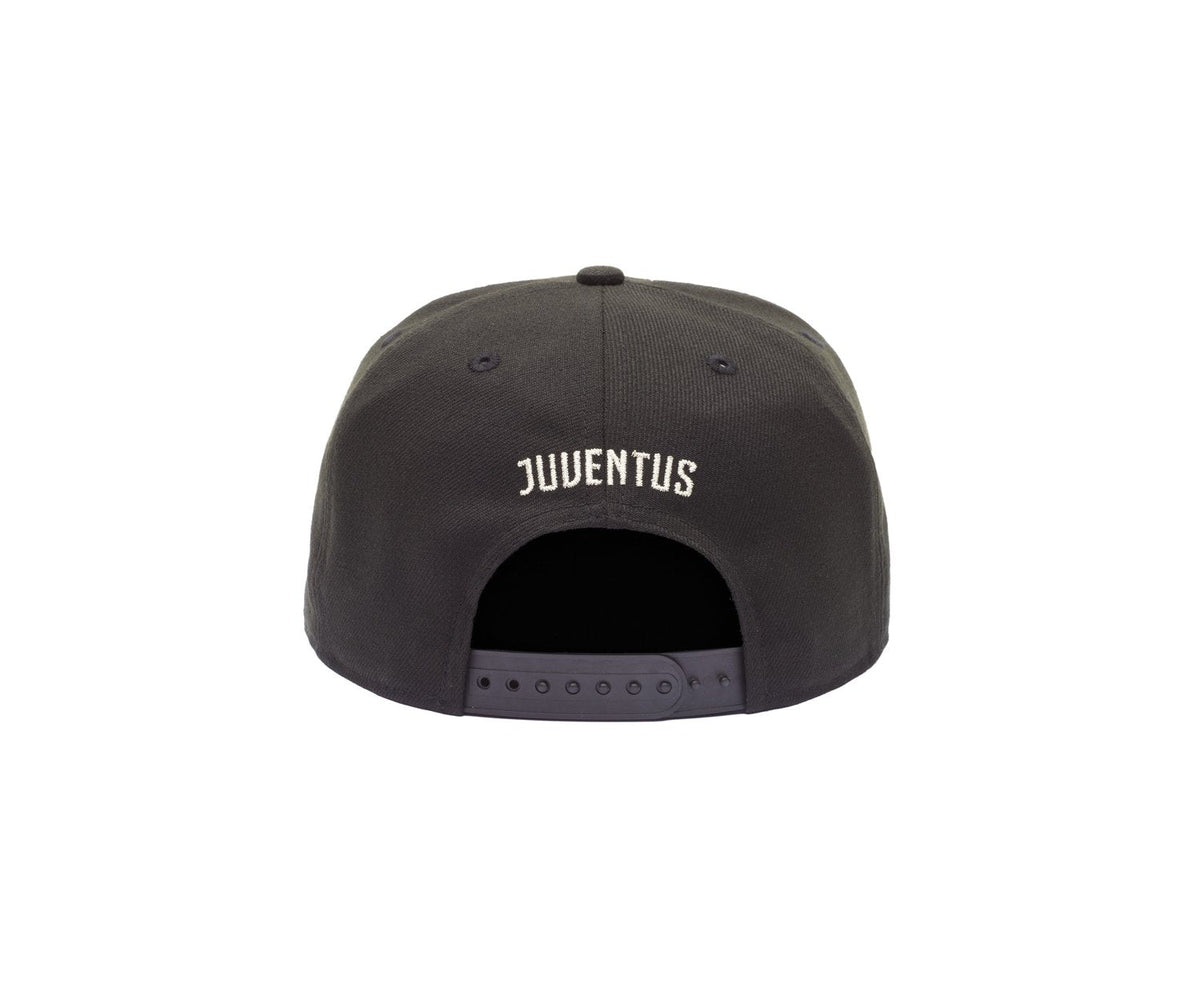 FI COLLECTIONS JUVENTUS GUNNER Snapback HAT-BLACK/GOLD product image 2, provided for visual reference and product detail