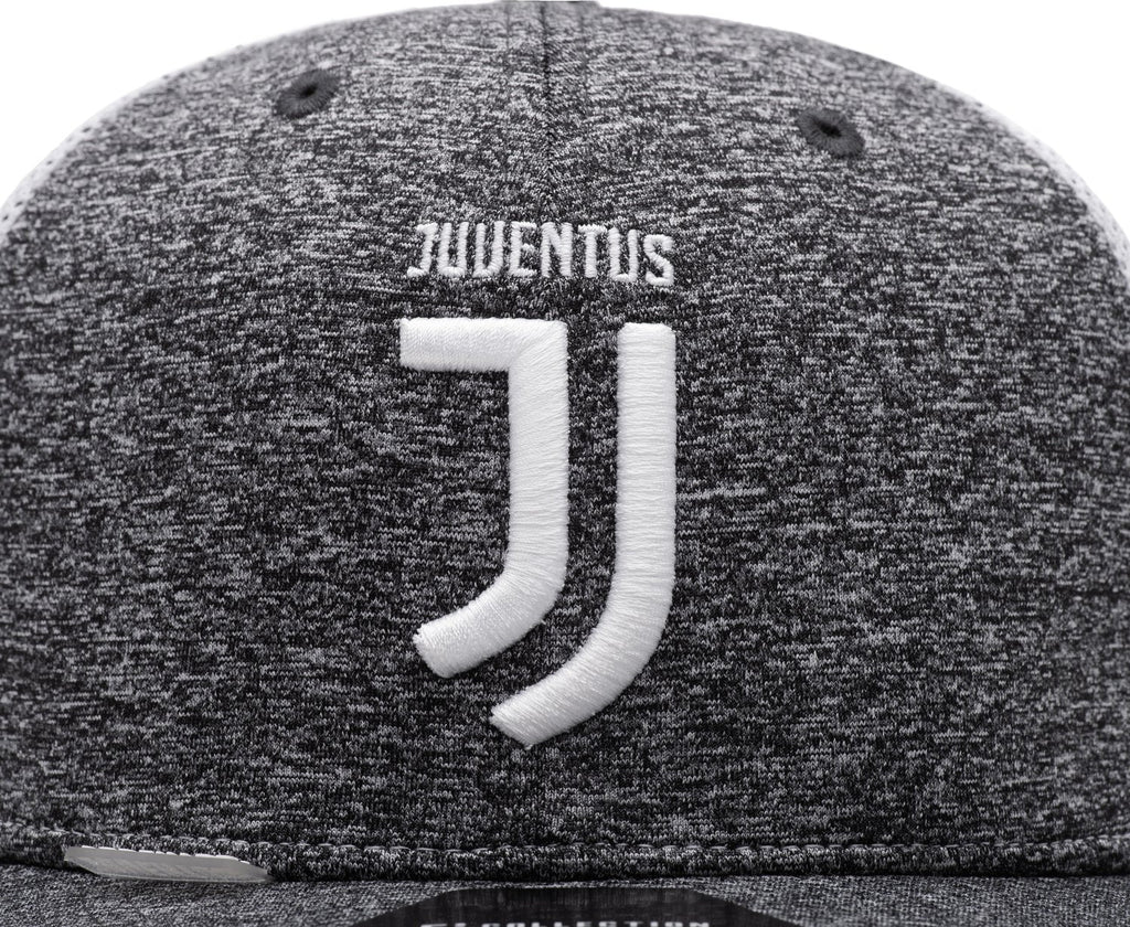 FI COLLECTIONS JUVENTUS DRIBBLING Snapback HAT-GREY/WHITE product image 5, provided for visual reference and product detail