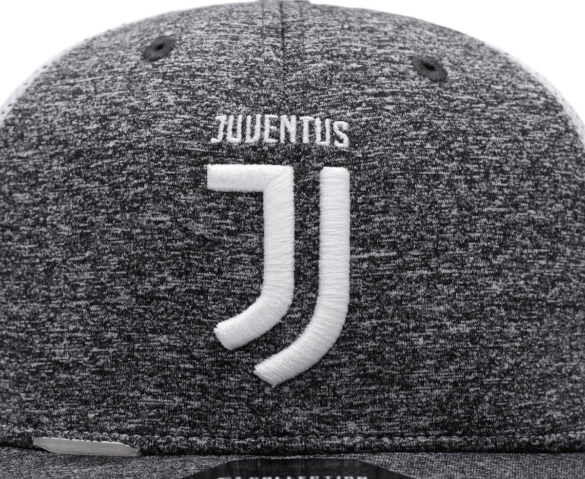FI COLLECTIONS JUVENTUS DRIBBLING Snapback HAT-GREY/WHITE product image 5, provided for visual reference and product detail