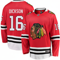 Jason Dickinson Chicago Blackhawks Fanatics Red Breakaway Men Jersey product image 1, provided for visual reference and