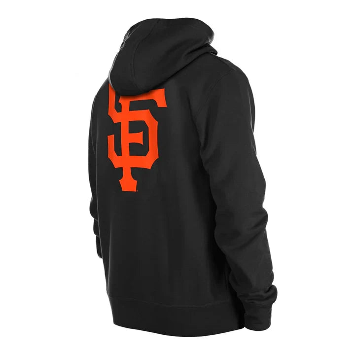 New Era Men San Francisco Giants Pullover Hoodie-Black product image 4, provided for visual reference and product detail