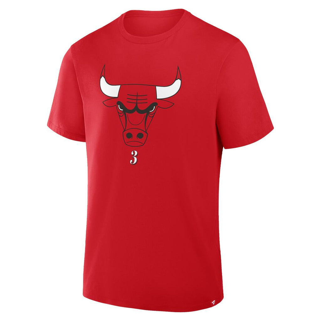 Josh Giddy Chicago Bulls Red Player T-Shirt product image 3, provided for visual reference and product detail review